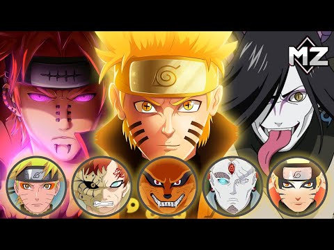 Top 7: Veces Donde Naruto Mostró Su Gran Poder & Estremeció a todos | ManPlayer Z