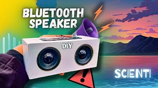 DIY: Portable Bluetooth Speaker | How To Make Bluetooth Speaker at Home