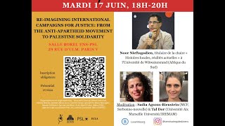 Re-imagining international campaigns for justice: from anti-apartheid to Palestine