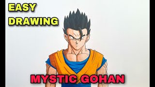 Drawing Gohan Mystic | Dragon Ball Super | Kakashi Art