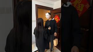This Wife threw the cake on Husband face #shorts