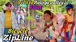 BACHON ne ki SKY CYCLING || BONFIRE night in KALAM || PALOGA VALLEY SWAT #tour #swat #vlog #vlogger