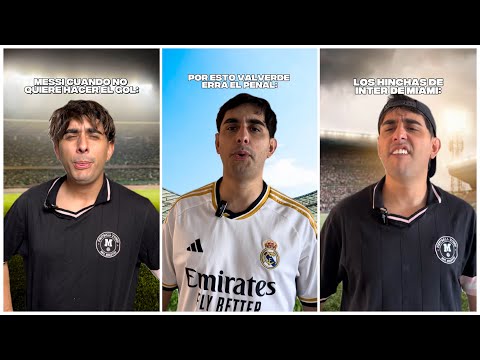 Las mejores imitaciones de fútbol que vas a ver en tu vida 😂⚽️