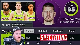 SPECTATING THE #1 LAKERS REBUILD ON NBA 2K26!
