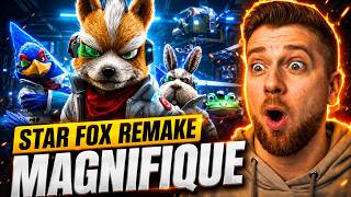 STAR FOX REMAKE 😍 Je ne m'attendais PAS à un jeu aussi beau !