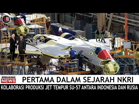 AS GEGER !! RUSIA SIAP GANDENG INDONESIA PRODUKSI JET TEMPUR SILUMAN SUKHOI SU-57 JIKA INI TERJADI