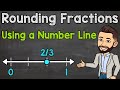 Rounding Fractions to 0 or 1 on a Number Line