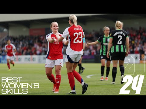 BEST ARSENAL WOMEN'S SKILLS OF 2024 | Russo, McCabe, Williamson and more! | AWFC