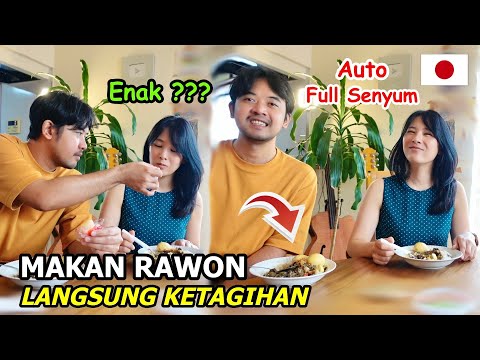 MASAK RAWON BUAT ISTRI JEPANG ! Masakan Indonesia emang bikin nagih !