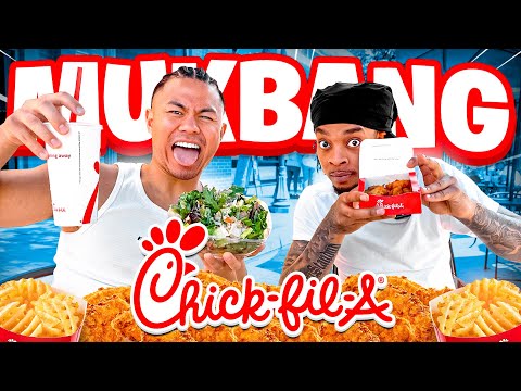 Inspirational Chick-Fil-A Mukbang With FlightReacts!