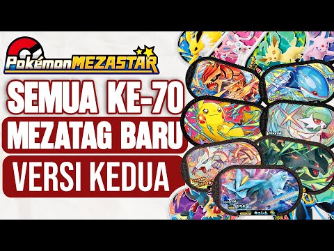 LIST LENGKAP SEMUA 70 MEZATAG BARU POKEMON MEZASTAR STARDUST SERIES 2 DIJELASKAN DALAM 9 MENIT