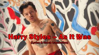 Harry Styles – As It Was (Lyrics / CZ Překlad)