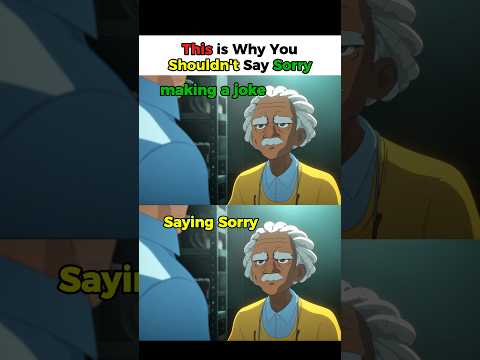 This is Why You Shouldn't Say Sorry - Dispatch