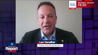 YouTube video thumbnail: Varadkar: "EU Should Be Willing to Change to Have the UK Back."