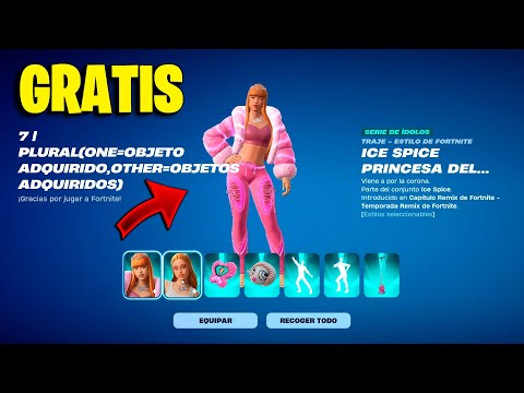 ✅COMO CONSEGUIR *LOTE ICE PICE PRINCESA DEL RAP* GRATIS EN FORTNITE OG / CAPITULO 2 TEMPORADA 5