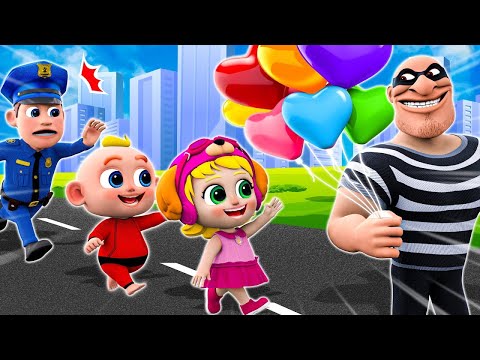 Call The Police! 👮🚨 | Stranger Danger Song | NEW ✨ Nursery Rhymes & Safety Tips For Kids