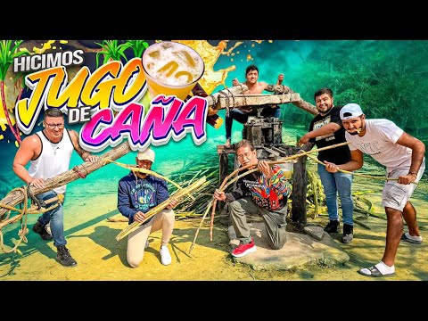 🔥VIAJANDO CON EL CREW RETOJORJAIS, HICIMOS JUGO DE CAÑA🔥