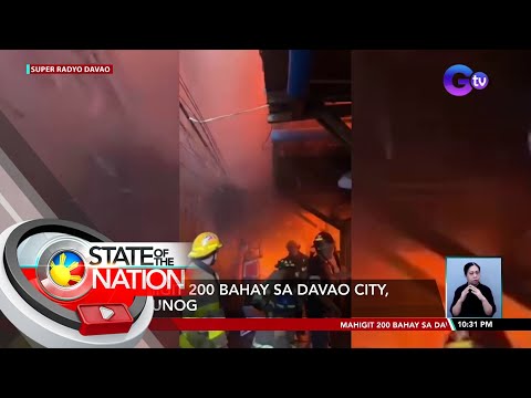 Mahigit 200 Bahay Sa Davao City Nasunog Videos GMA News Online