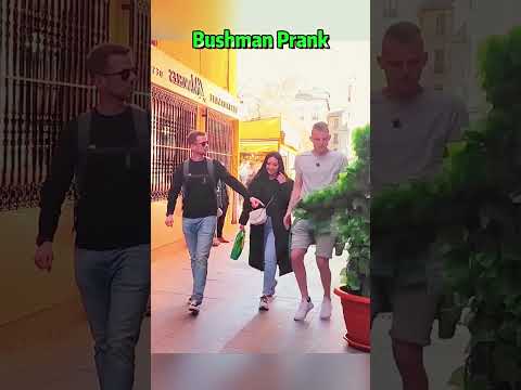 Bushman prank #prank #bushmanprank #foryou #funny #bushmanscare