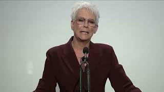 Jane Fonda Presents Jamie Lee Curtis the Jane Fonda Humanitarian Award at WIF Honors 2025