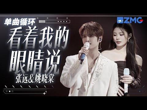 1h 单曲循环🎵张远姚晓棠《看着我的眼睛说》  「 再看着我的眼睛说 你一点都不难过 」  #天赐的声音6  20250603