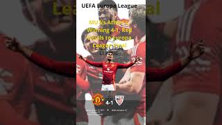 MU Vs Athletic: Winning 4-1, Red Devils to Europa League Final#football #menchesterunited #Athletic