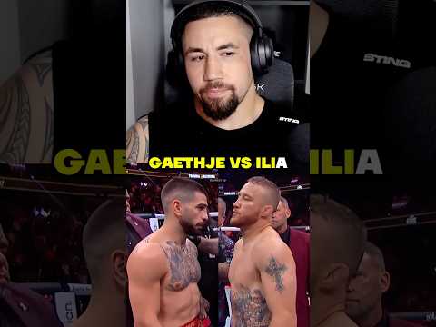 👀Whittaker on Ilia Topuria vs Justin Gaethje🌹