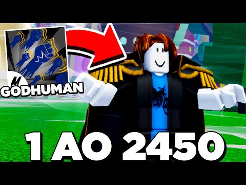 RIP INDRA ME DESAFIOU A UPAR DO 1 AO 2450 COM GOD HUMAN NO BLOX FRUITS!!