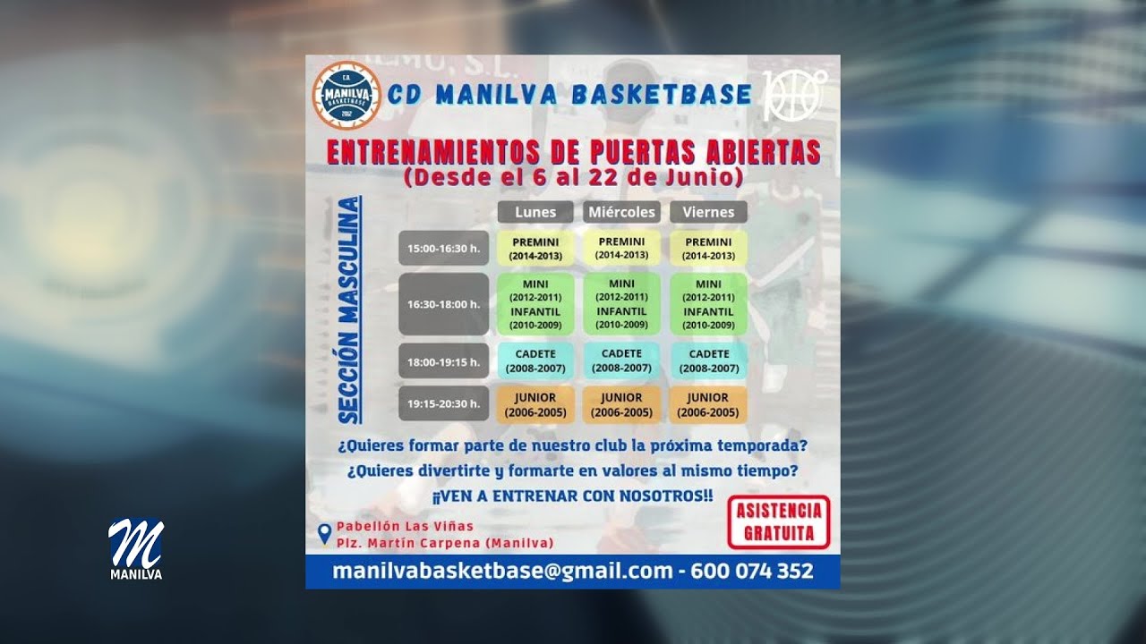 Campaña de captación CD Manilva Basketbase
