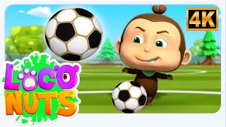 Penalty Shoot Out, पेनल्टी शूट आउट, Hindi Funny Cartoon For Kids, Loco Nuts Hindi Rhyme