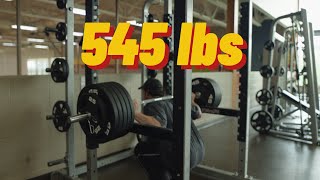 Offseason Day 121 - 545 lb Quad Destruction