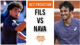 Prediction Arthur Fils vs Emilio Nava | Mutua Madrid Open 2026 | Tennis Prediction Today