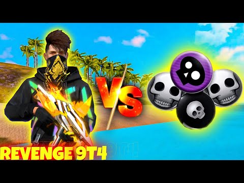 REVENGE 9T4 First Video 😍 4 ROUND ACE CHALLENGE 🔥 IN CS RANK 😲 Garena Free Fire