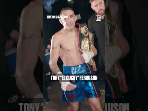 Tony Ferguson reacts to his WIN against Super Salt Papi!