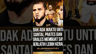 Islam Makachev Sebut Dipaksa Tetap Berlatih Keras Karna Carlos Prates Dan Morales #ufc #mma #khabib
