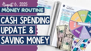 Money Routine | Cash Envelope Spending Update + Saving Challenge
