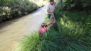 fishing in green creek