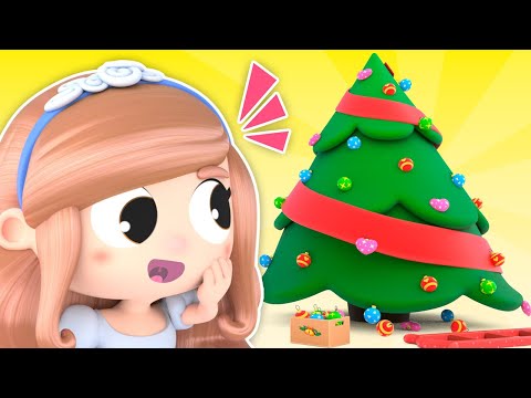 What a MESS! BEAST needs help with the CHRISTMAS TREE! - Kids learn how to be more careful