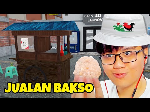 BAYAR HUTANG TERUS JUALAN BAKSO - Laundry Store Simulator Part 8