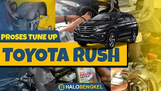 PENGERJAAN TOYOTA RUSH TUNE UP PREMIUM DI HALOBENGKEL