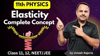 Elasticity Complete Concept | Intermolecular and Interatomic Forces | 11th #physics #neet #cbse