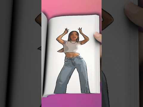 No Me Cansare•Sevdaliza & Karol G #art #flipbook5d #drawing #tiktok #dance #shorts