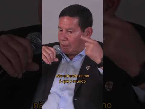 Mourão: "LULA ESTÁ COM A CABEÇA NO SÉC. XIX" #shorts