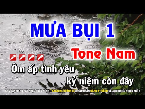 Karaoke Mưa Bụi 1 – Tone Nam F#m | Nhạc Sống Beat Chuẩn Dễ Hát