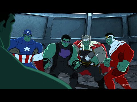 ¿Los Vengadores son todos Hulks? | Los Vengadores se reúnen