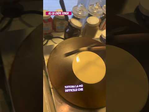 Scopriamo insieme a Lu, una delle crêpe a menù difficile. #creperia #nutella #yogurteria