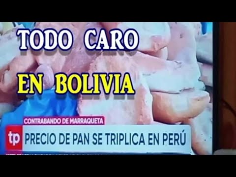 El gobierno de Bolivia anuncia 11 medidas y 7 decretos por la subida de alimentos.