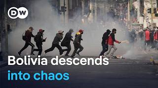YouTube video thumbnail: Bolivia on the Brink? Protests Grow as Pressure Mounts on President Rodrigo Paz