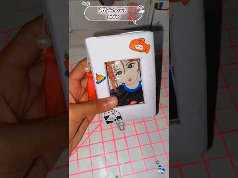 Diy photo card holder 🪼|#shorts #diy #kawaii #trending #diycrafts #viral #art