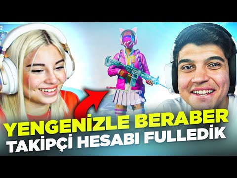 YENGENİZLE BİRLİKTE TAKİPÇİMİZİN HESABINI FULLEDİK!! | PUBG MOBILE